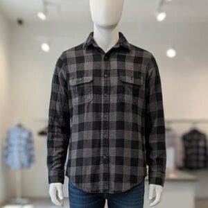 Goodfellow & Co Charcoal Plaid Shirt